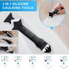8Oz Clear Waterproof Caulk & Seal Silicone Sealant, Wadities Tile
