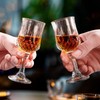 Soopiiso Cordial Glasses,1.7oz/50ml,Shot Glasses Set of 12,shot glasses with stem/tequila