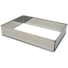Lares - Baking Tray - Made of Stainless Steel - Square or Oval - Various Adjustable Sizes - Made in Germany