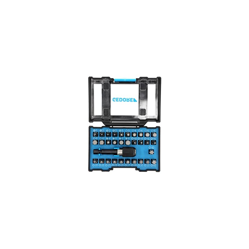 Gedore 666 Nickel Cable Industrial Drill Bit Set 32-Piece