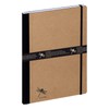 Pagna Notebook A4 Pure, Recyclable Kraft Paper Cover with Embossing,