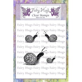 FAIRY HUGS Stamps FAM, Snail Family