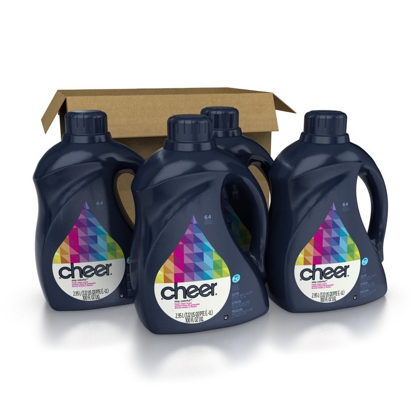 Cheer 2x Ultra Liquid HE Fresh Clean Scent, 100 Ounce