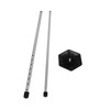 Travel Bag Support Rod Aluminum Alloy ABS Lightweight Club Bag