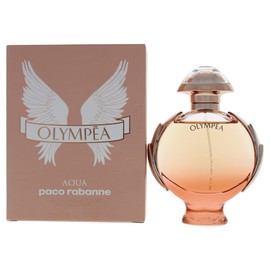Paco Rabanne Olympea Aqua Fragrance For Women - Sweet, Amber, White Floral Scent - Notes Of Lemon Blossom, Clementine, Solar Notes, Water Jasmine - Floral Aquatic Fragrance - Edp Legere Spray - 1.7 Oz