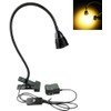 QUANS 5W Clip on Clamp Gooseneck COB LED Desk Table