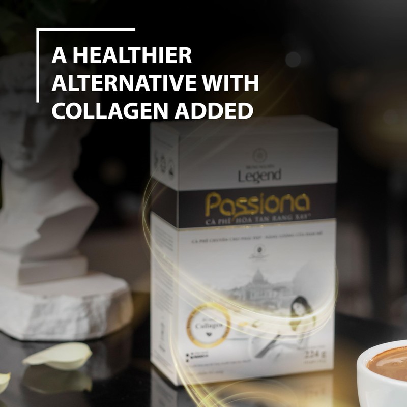 TRUNG NGUYEN LEGEND PASSIONA Premium Instant Coffee for Energy Boost