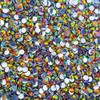 MajorCrafts 1000pcs 5mm ss20 Crystal AB Coated Flat Back Round