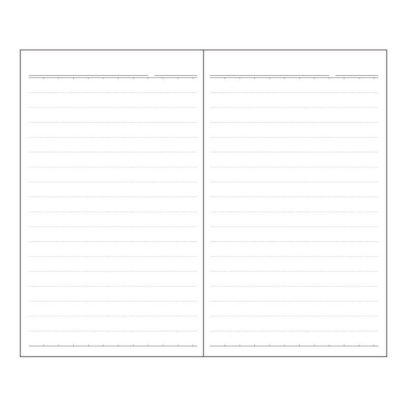 ダイゴー メモ メモ専科 横罫 手帳 ブラック A1235