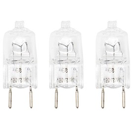 3-Pack Replacement Light Bulb for General Electric PVM1790DR1WW Microwave - Compatible General Electric WB25X10019 Light Bulb