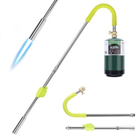 Hotdevil Weed Burner Torch- 24,000 BTU Propane Weed Burner with Self-Ignition Lawn Torch, Ergonomic Handle - Ultimate Weed Killer Torch, Flame Weeder, Weed Killer Torch for Weed Burning