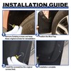 Upgraded Mud Flaps for 2024 2025 Toyota Tacoma Front &