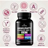 Immune System Booster Supplement - 120 Capsules - Vitamin C