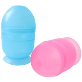 LALAFINA 2pcs Hairdressing Scale Shaker Cup DIY Hair Dye Cup Hair Dyeing Shaking Cup Hair Coloring Bowl Emerald Green Hair Dye Hair Dye Bowl Hair Dying Brush Plastic Set Mixed Colour