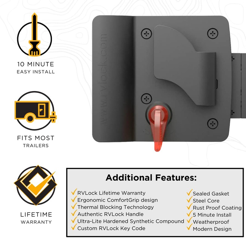 RVLock Mechanical Entry Handle