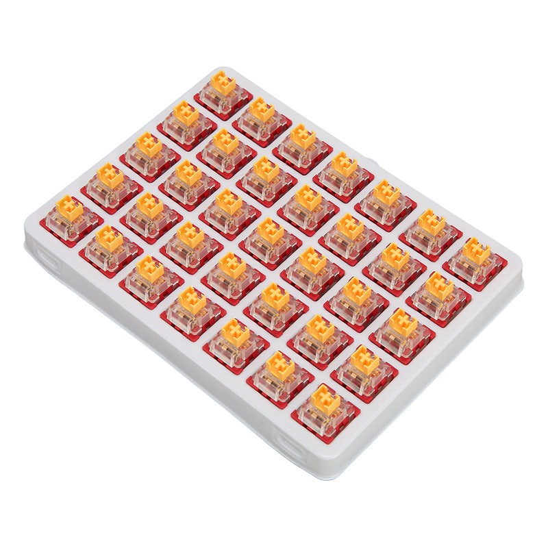 35 Pcs Mechanical Keyboard Switch Linear Dustproof Mute Long Service