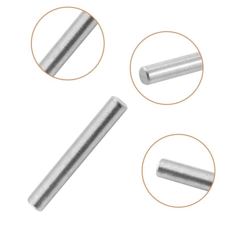 Qjaiune 10pcs Shelf Dowel Pins 5x35mm Stainless Steel Pegs, Bunk