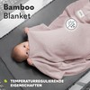 Lionelo Bamboo Blanket, Baby Blanket, Cuddly Blanket, Lightweight Bamboo Blanket,