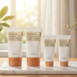 sellerhub [Half Club] Fully Rice Cera Moisture Sun Cream 50ml+50ml+30ml+30ml Basic / [하프클럽]풀리 쌀 세라 수분 선크림 50ml+50ml+30ml+30ml 기본