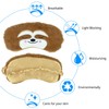 1 Pcs Eye Mask for Sleeping, Funny Blindfold, Soft Silk