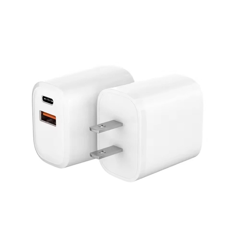 Tech Secure Dual Port PD Power Adapter USB & USB