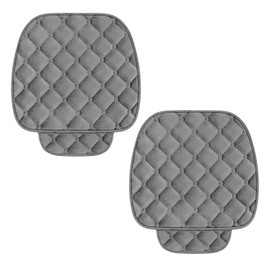 ALI2 2 Piece Velour Car Seat Cover Car Seat Cover Universal Car Seat Protector Grey