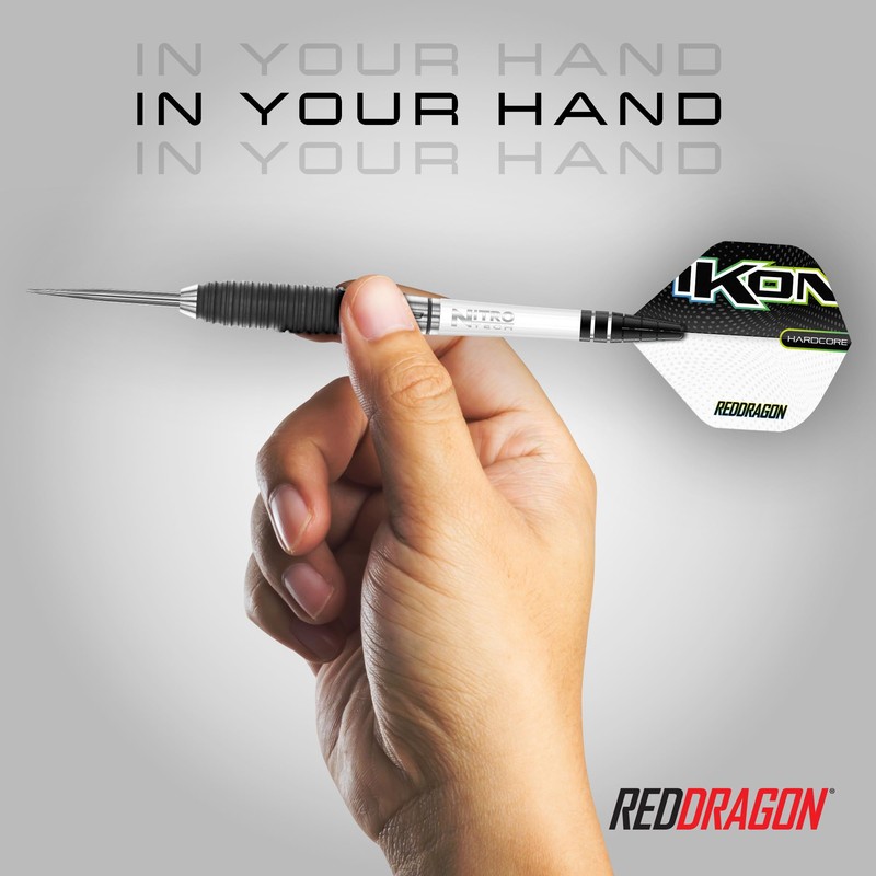 RED DRAGON Ikon 1.4 24 Gram Professional Tungsten Steeltip Darts