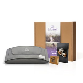 EUTHABAG® XSmall < 2lb. The Original Dignified Pet Body Bag Tribute Kit - for Burial and Cremation. Eco Friendly. Customizable with Your own Words. Suitable for Hamster, Birds and Small Animals.