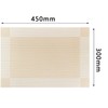 Lumaca Washable Placemats, Set of 6 Place Mats Made of