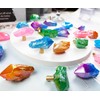 FZBHRO Natural Crystal Stone Cabinet Knobs Decorative Drawer Knobs Handles