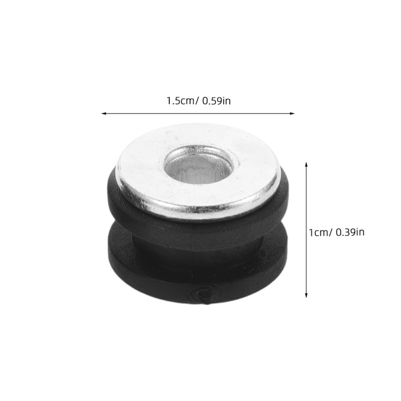 Alipis 20pcs Rubber Buffer Cushion Mat Washer for Motorcycle Rear