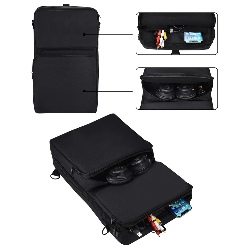 AZURAOKEY DJ Controller Case Compatible with for Pioneer DDJ-400 DDJ-FLX4,