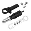 FALVFUN Car Pop Rivet Gun Adapter Kit, Electric Riveter Gun