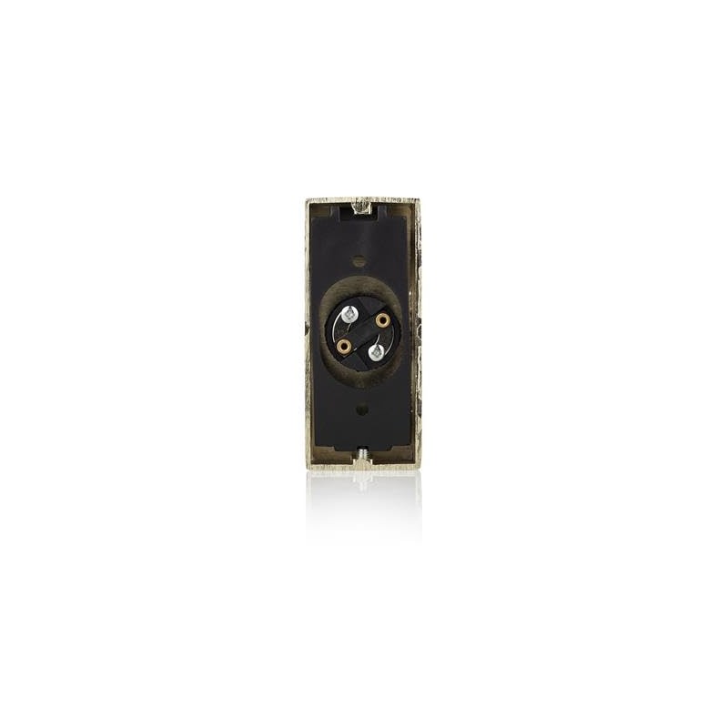 Wired Surface Mounted Bell Push Brass
