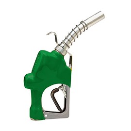 Husky Diesel Nozzle 1GS with Hold Open Clip and Hanging Hook, Made in USA, Heavy-Duty, Flo-Stop, Not for Retail Dispensing, Model 696210N-03