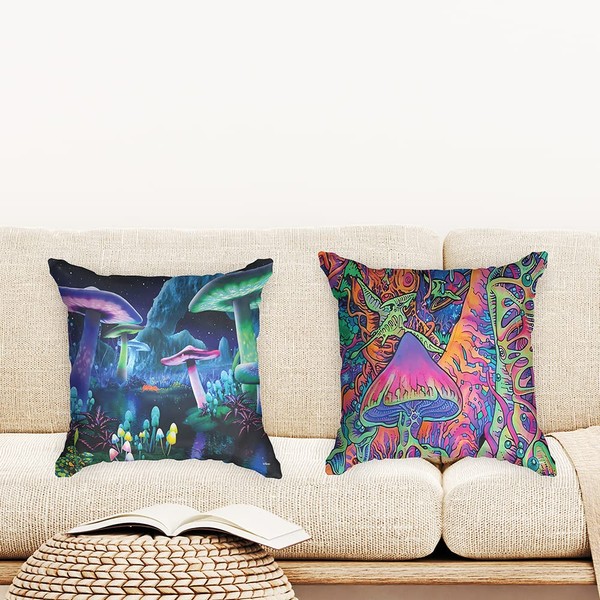 Ulticool - Cushion Cover - Mushroom Mushroom - Set of