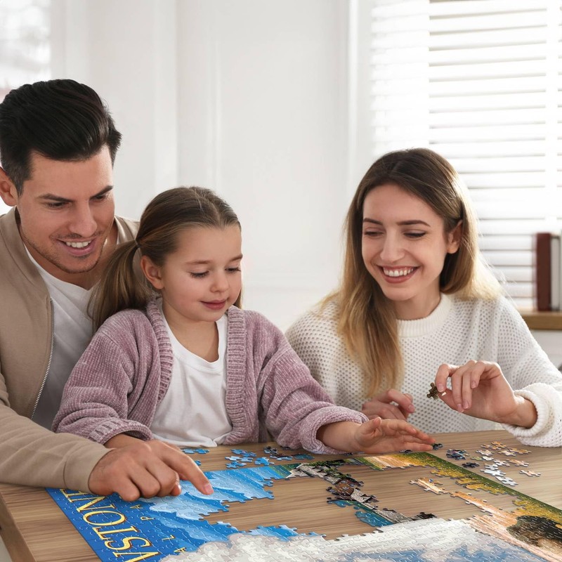 Yellowstone National Park by Boardwalk - 500 Piece Jigsaw Puzzle