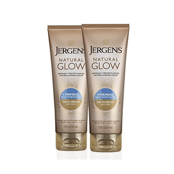 Jergens Jergens Natural Glow +Firming Self Tanner Body Lotion, Fair