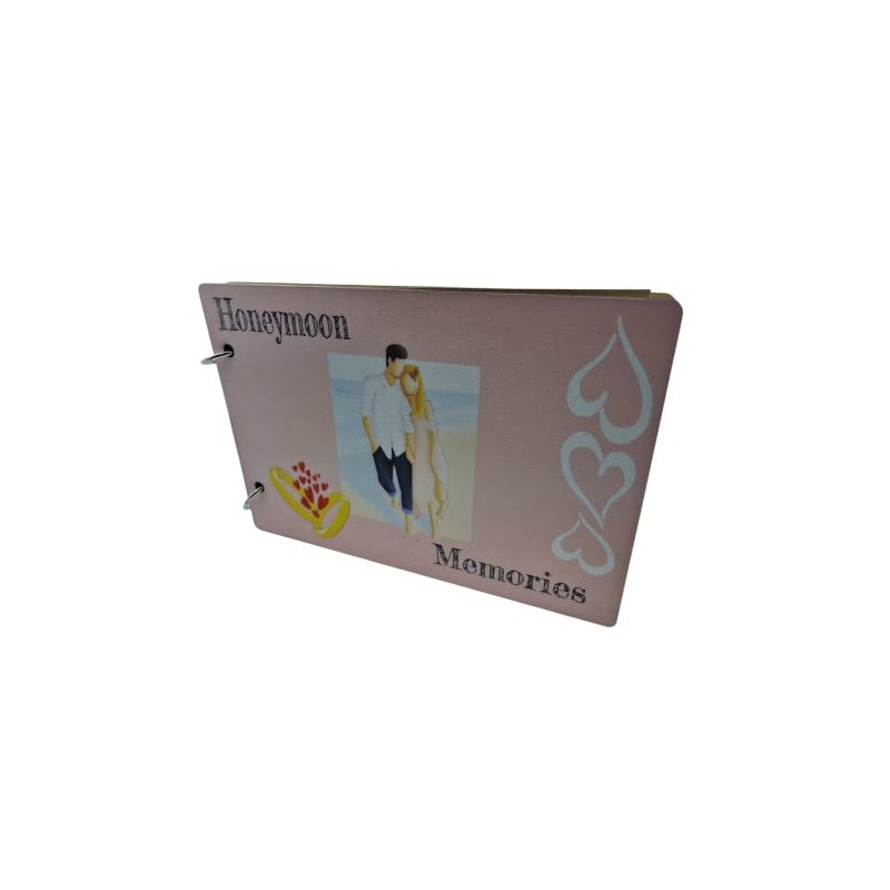 Honeymoon Memories Scrapbook, Record Your Honeymoon Memories As Husband and
