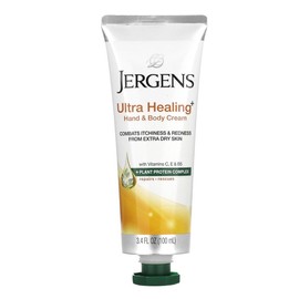 Jergens, Ultra Healing, Hand & Body Cream, 3.4 fl oz, Combats Itchiness & Redness From Extra Dry Skin