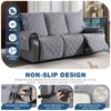TAOCOCO 100% Waterproof Recliner Sofa Cover, Non Slip Split Couch