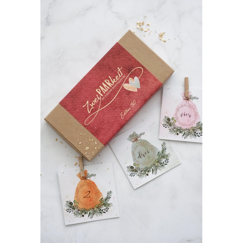 Bolanz Advent Calendar 2 Pairs 3.0, Advent Calendar, Cardstock, 22