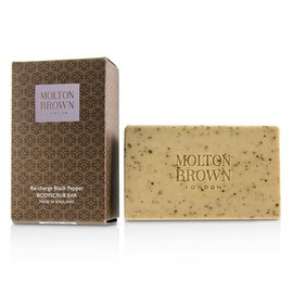 Molton Brown Recharge Black Pepper Body Scrub Bar 250g/8.8oz / 몰튼브라운 리차지 블랙 페퍼 바디 스크럽 바 250g/8.8oz
