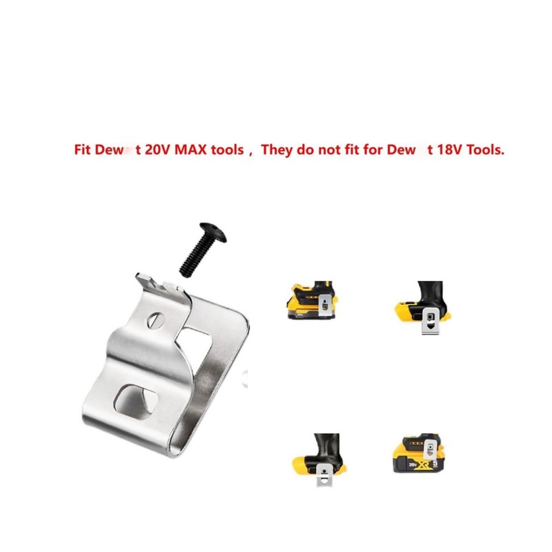 N268241 N086039 Belt Clips dewelt 304 Stainless Steel Drill Clips