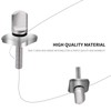 Sikawai Fin Screw 316 Stainless Steel No Tool Compatible with