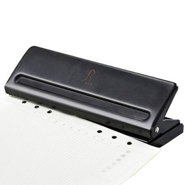 6 Hole Punch Binder Puncher for Adjustable Spacing for A5 Size Six Ring Binder Planner - 5 mm Hole Diameter