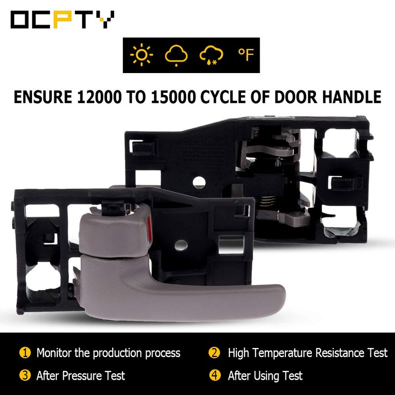 OCPTY Door Handle Interior Driver Left Side Replacement fit 2001-2007