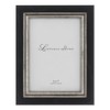 Lawrence Frames Black with Burnished Silver Composite Picture Frame, 5