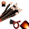 3mm 12V Pre-Wired Flashing Amber/Orange LED - Ultra Bright (Pack