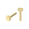 sourcing map 2 Pcs Thumb Screws M4 x 25mm Flat